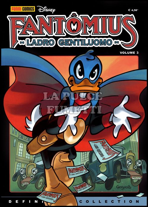 DISNEY DEFINITIVE COLLECTION #     9 - FANTOMIUS - LADRO GENTILUOMO 3 - 1A RISTAMPA